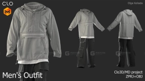 潮男卫衣裤子休闲套装