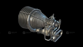 火箭发动机F1 Rocketdyne Rocket Engine - F1 Rocketdyne