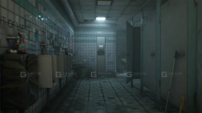 【UE】男厕所场景环境  Mens Room