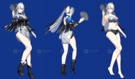 维琳娜暇时闲影素体时装绝区零 Velina