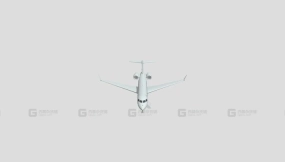 庞巴迪环球7500含内饰RIG fbx - Bombardier  Global 7500 with  Interior RIG fbx
