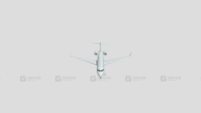 庞巴迪环球7500含内饰RIG fbx - Bombardier  Global 7500 with  Interior RIG fbx