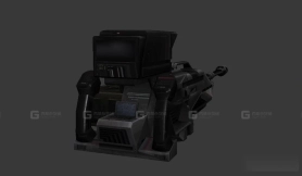 固定机枪-StationaryMG 3D model-36