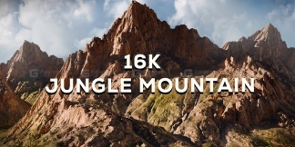 16K高山山脉模型
