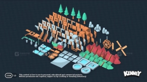 Kenney游戏资产合集 Kenney Game Assets