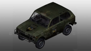 尼瓦 - Niva 3D model-42