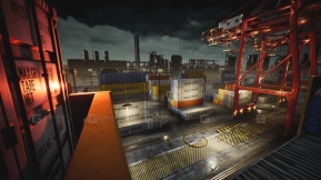 【UE】集装箱堆场环境场景  Container Yard Environment Set