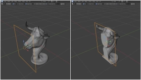 免费Blender工具：轻松用平面切割网格