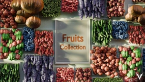 水果模型合集Fruits Collection Fruits Collection