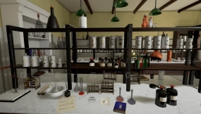 【UE】老式药剂师实验室  Old Style Pharmacist Laboratory