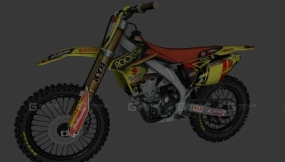 铃木 RM-Z 450 - Suzuki RM-Z 450 3D model-44