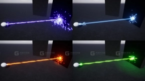 【UE】3D激光  3D Lasers