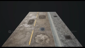 【UE】道路 - 材质与贴花  Road - Materials and Decals