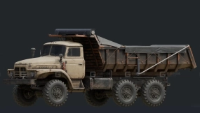 沃龙3327（自卸卡车） - Voron 3327 (Dump Truck) 3D model-17