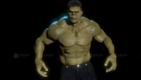 绿巨人 (复仇者联盟) 全身电影模型 The Hulk (Avengers) Full BodyCinematic Model