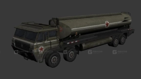 油罐车 - Fuel Tanker 3D model-9