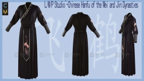 古风汉服暗黑侠客刺客束衣 