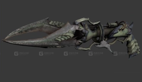 止痛药武器 Painkiller 3D model-21