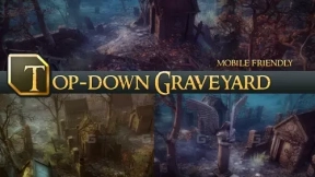 【UE】俯视角墓地  Top-Down Graveyard