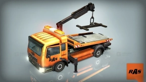 救援车 - Evacuator 3D model-233