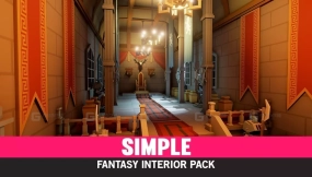 【UE】简单奇幻室内场景  Simple Fantasy Interiors