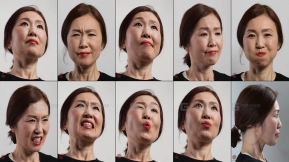 女性富美子人体面部表情参考素材 Female_Fumiko human face expression reference