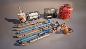 【UE】工业道具套装  Industrial Props Set