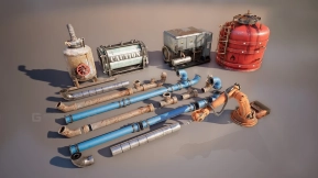 【UE】工业道具套装  Industrial Props Set
