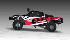 2006年福特F-150奖杯卡车 - 2006 Ford F-150 Trophy Truck 3D model-25
