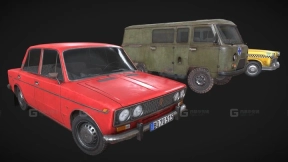 经典汽车套装 Classic Car Set