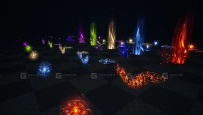 【UE】奇幻视觉特效合集 '5'  FANTASY VFX COLLECTION '5'