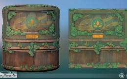 Substance Designer 2020.1.2的手绘吉卜力风格化纹理