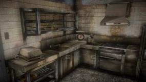寂静岭2 湖畔酒店厨房 silent hill2 Lakeview Hotel kitchen