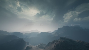 【UE】山脉岩石巨石场景