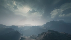 【UE】山脉岩石巨石场景