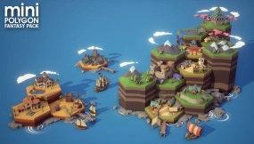 【UE】多边形迷你 - 幻想包  POLYGON MINI - Fantasy Pack