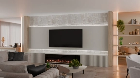 场景-雅致客厅 - Scene- Elegant Living Room