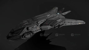 科幻隐形战斗机狼人 Scifi Stealth Fighter Werewolf