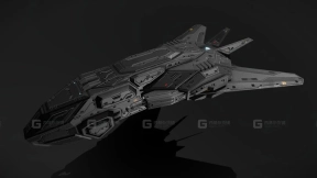 科幻隐形战斗机狼人 Scifi Stealth Fighter Werewolf