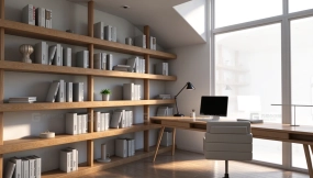 极简主义家庭办公室 Minimalism Home Office
