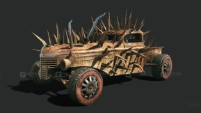 1939道奇D12（查邦） - 1939 Dodge D12 (Charbone) 3D model-88