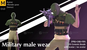 男装头套防弹衣军装