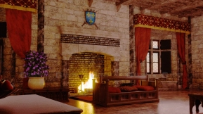 中世纪卧室 Medieval Bedroom
