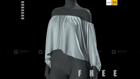 女士露肩上衣 Women's Off Shoulder Blouse