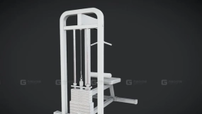 体育器材 举重 02 PBR游戏就绪 Sports - Weight Lifting 02 - PBR Game Ready