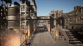 【UE】科幻工厂  Sci-Fi Factory