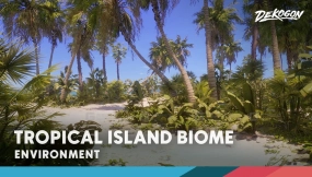 【UE】热带岛屿生物群落  Tropical Island Biome
