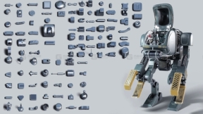 硬表面零件包  Hard Surface Collection