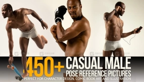 450+休闲男性姿势参考图片 450+ Casual Male Pose Reference Pictures