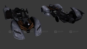 蝙蝠车 - Bat car 3D model-199
